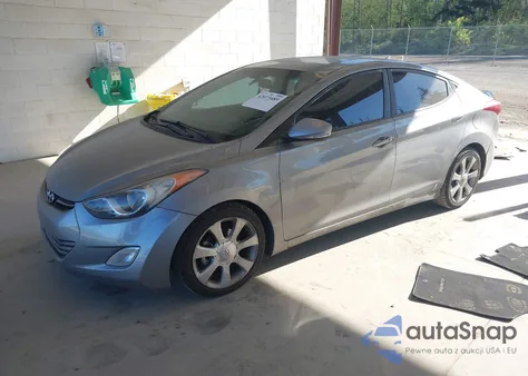 2013 Hyundai Elantra Limited из США, поврежденный, VIN KMHDH4AE8DU805119